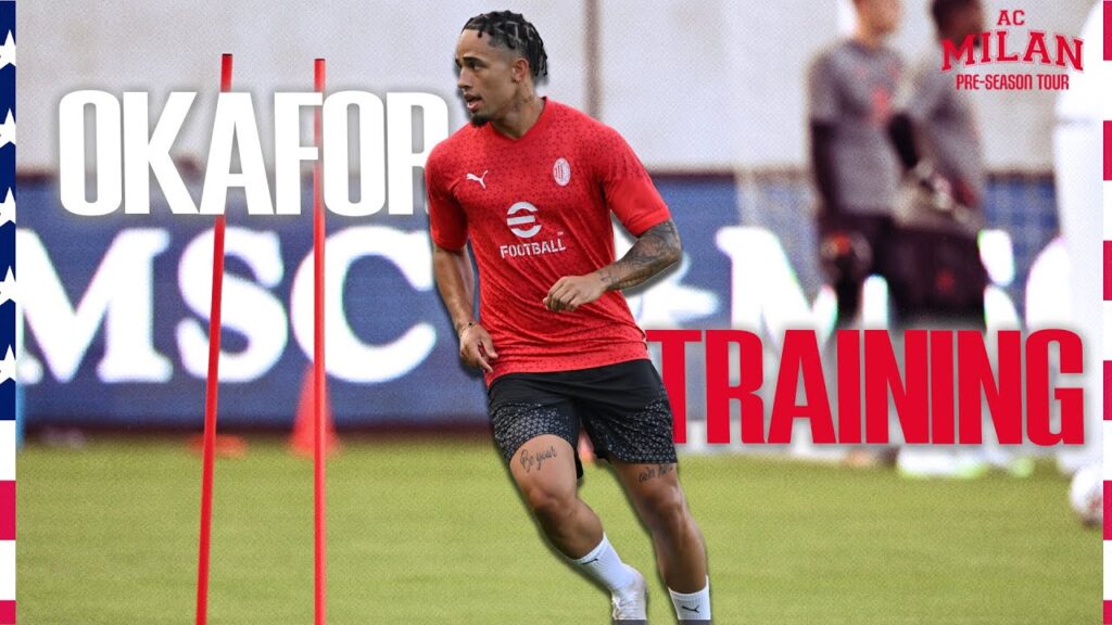 Noah Okafor | First Team Training Session | #ACMTour