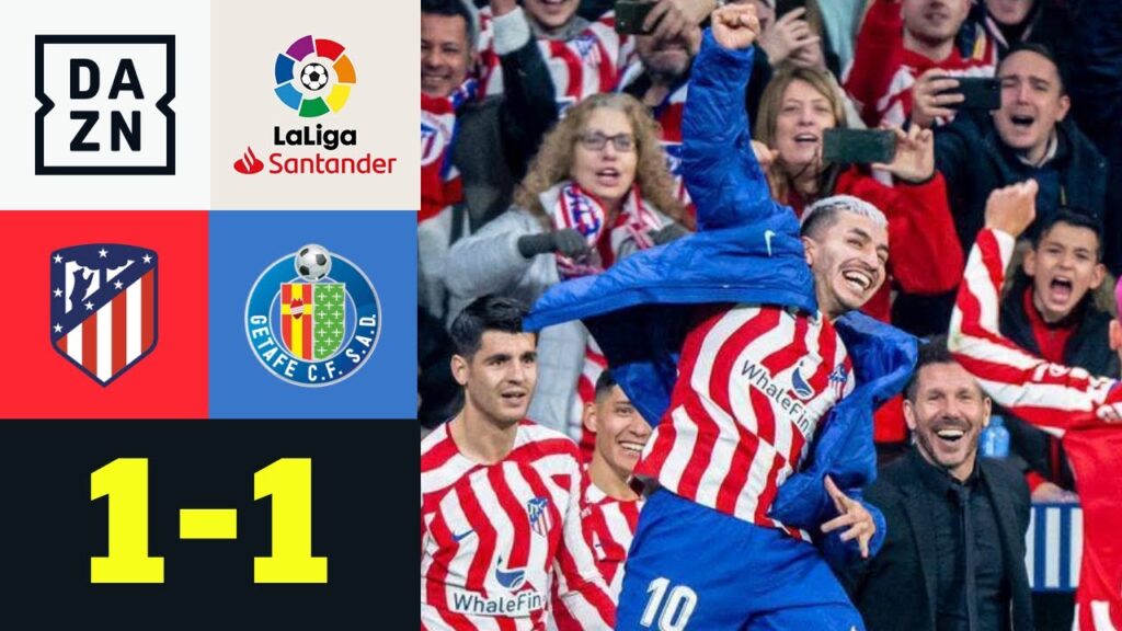 Erst Correa-Jubel auf der Bank – dann der späte Ausgleich: Atletico – Getafe 1:1 | La Liga | DAZN Erst Correa-Jubel auf der Bank – dann der späte Ausgleich: Atletico - Getafe 1:1 | La Liga | DAZN
