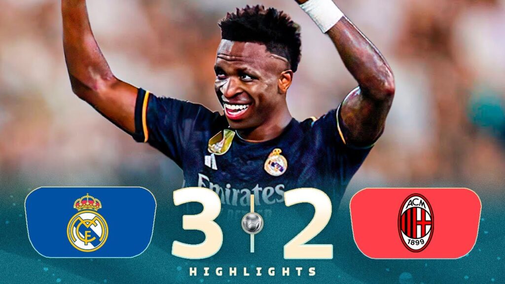 VINICIUS JR DECIDED THE MATCH! | Real Madrid 3-2 Milan | All Goals & Highlights VINICIUS JR DECIDED THE MATCH! | Real Madrid 3-2 Milan | All Goals & Highlights