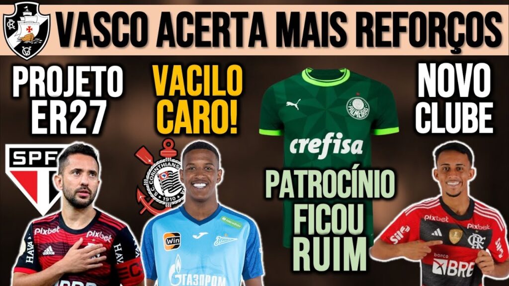 EVERTON RIBEIRO NO SP? OFERTA GIGANTE POR ROBERT RENAN! PACOTÃO NO VASCO; FLA CEDE JOIA; LEILA E +