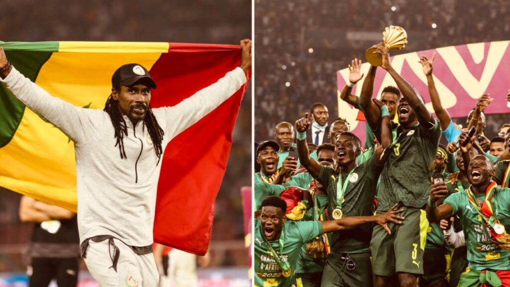 LE SENEGAL EST CHAMPION D'AFRIQUE ! ALIOU CISSÉ EL TACTICO & SADIO MANÉ MEILLEUR JOUEUR DE LA CAN