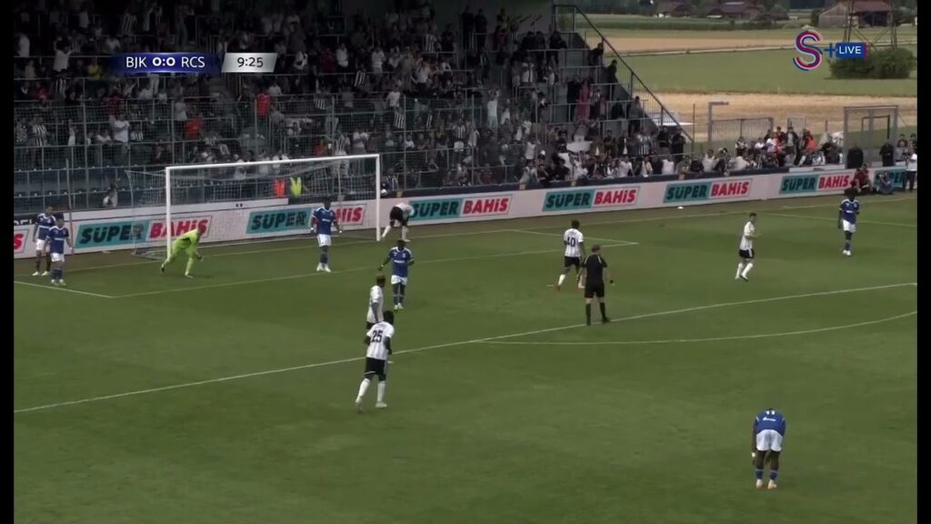 Vincent Aboubakar'ın golü ile Beşiktaş 1-0 öne geçti! 🦅