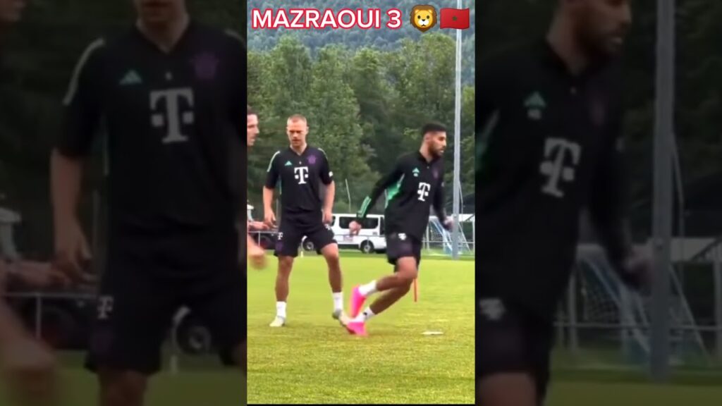نصير مزراوي تدريبات بايرن ميونيخ 2023 Noussair Mazraoui Bayern Munich نصير مزراوي تدريبات بايرن ميونيخ 2023 Noussair Mazraoui Bayern Munich