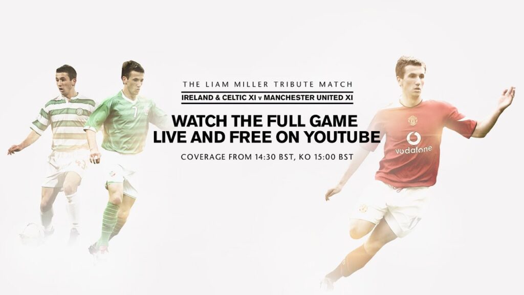 Liam Miller Tribute Match | Celtic & Ireland Legends 2-2 Manchester United