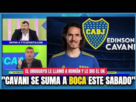 "Cavani LLAMÓ A ROMÁN y le aviso que se suma este fin de semana!!!