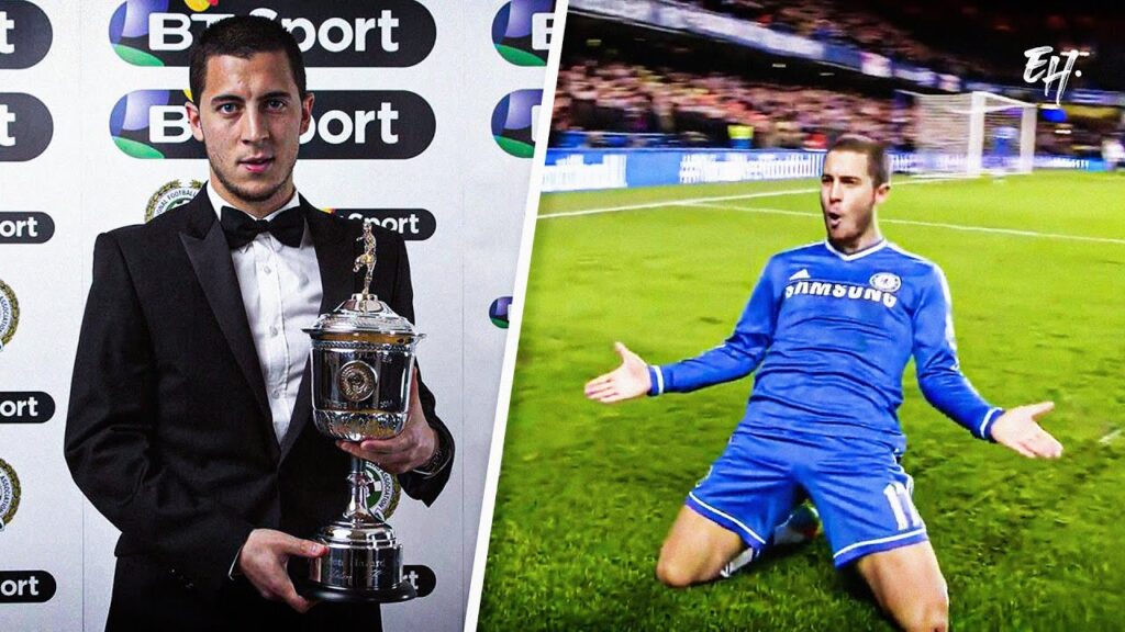 23 Years Old Eden Hazard is The Best Young Player in England