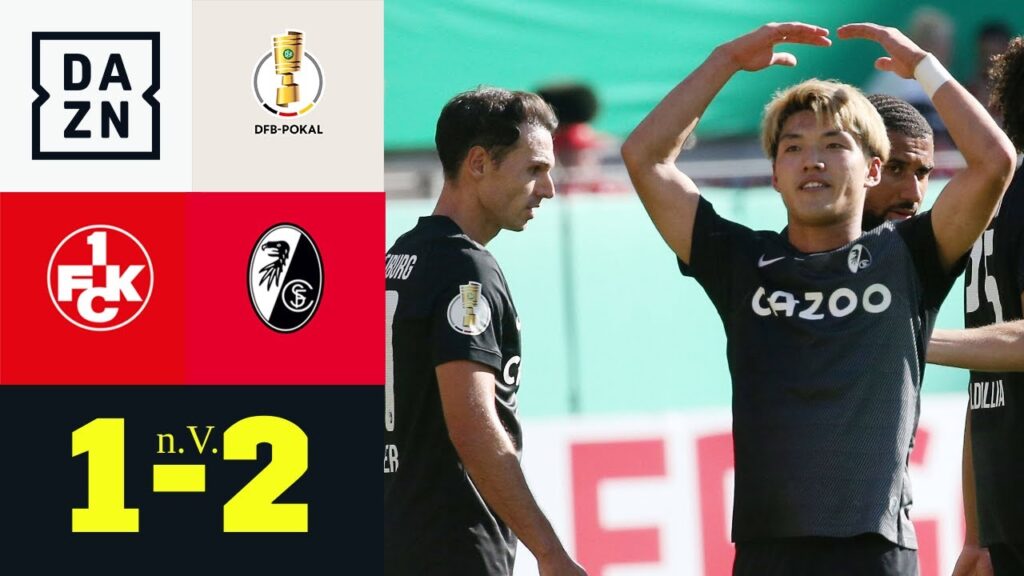 Ritter-Tor aus 49 m! Doan erlöst Streich spät: Kaiserslautern - Freiburg 1:2 n.V. | DFB-Pokal | DAZN