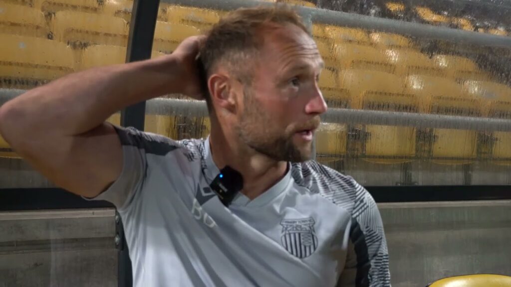 Ben Davies reacts to our penultimate pre-season friendly against Boston United