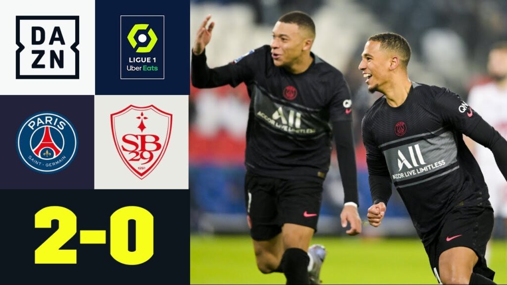 Thilo kehrt wieder! Verteidiger trifft im zweiten Spiel in Folge: PSG - Brest 2:0 | Ligue 1 | DAZN