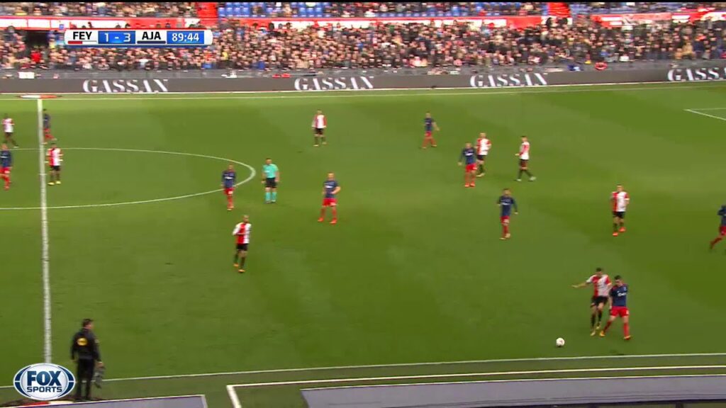 GOAL | Kasper Dolberg. Feyenoord - Ajax 1 - 4