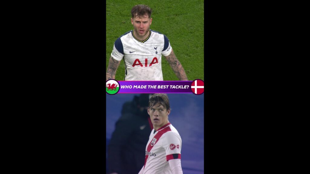 Who made the better tackle? | Wales v Denmark | Euro 2020