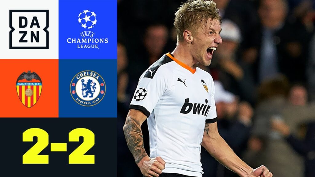 WASS EIN TOR! Flankenbude bei wildem Remis: Valencia - FC Chelsea 2:2 | UEFA Champions League | DAZN