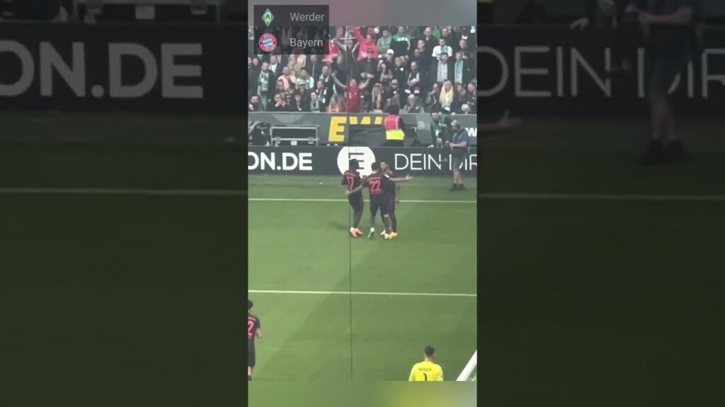 Serge Gnabry scored a crucial goal as Bayern win #shorts