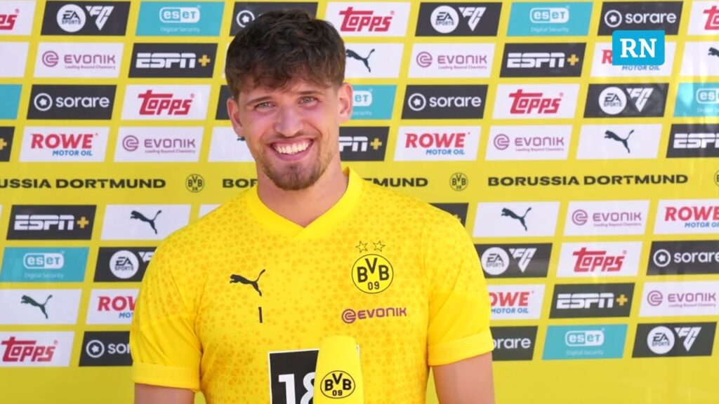 BVB-Torhüter Gregor Kobel spricht über seinen Vertrag: "Für mich ist das aktuell kein Thema"
