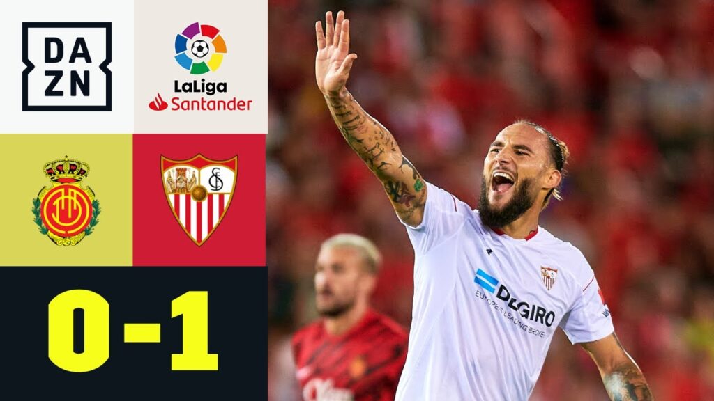 Aus 30 Metern! Gudelj-Hammer entscheidet Spiel: RCD Mallorca – FC Sevilla 0:1 | LaLiga| DAZN Aus 30 Metern! Gudelj-Hammer entscheidet Spiel: RCD Mallorca - FC Sevilla 0:1 | LaLiga| DAZN