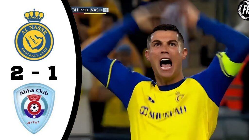 Ronaldo King Of Football 🔥 NASSR vs ABHA 2-1 All Goals & Highlights 2023