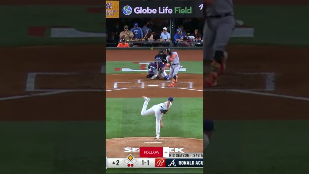 acuña palo #mlb #grandesligas #shortvideo