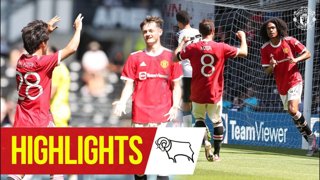 Chong & Pellistri give Reds victory at Derby | Highlights | Derby County 1-2 Manchester United
