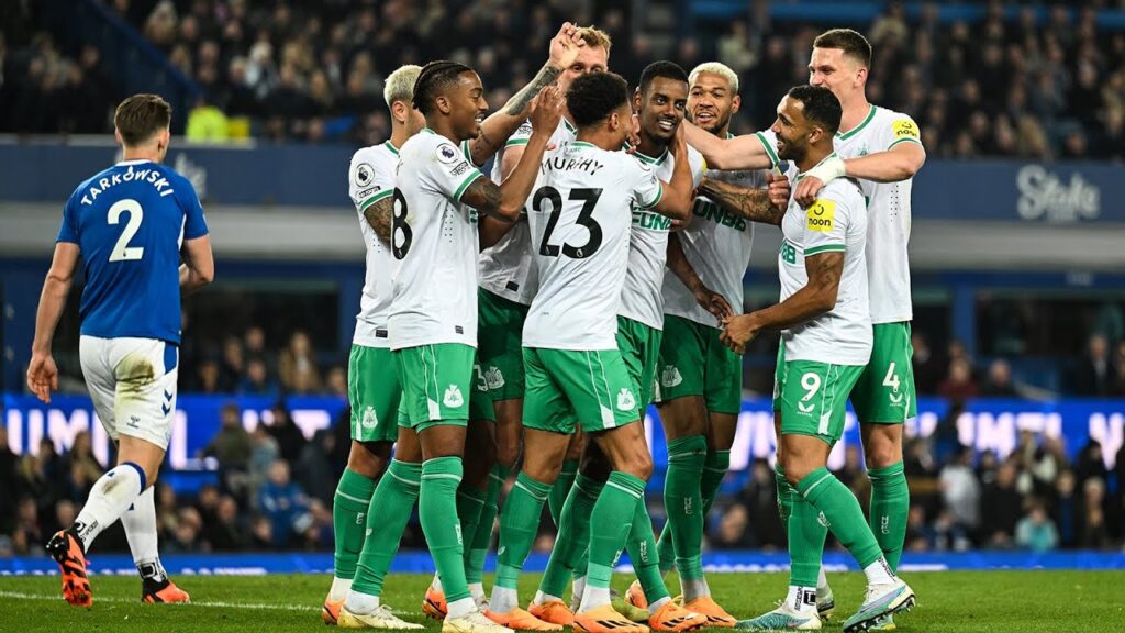 Everton 1 Newcastle United 4 | Premier League Highlights