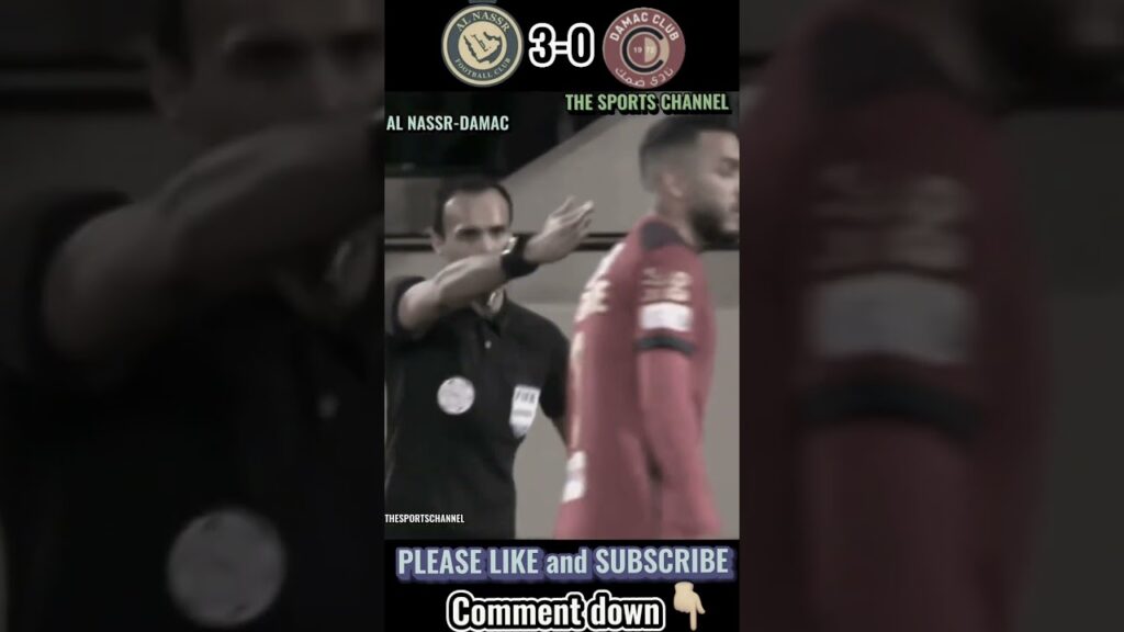 Al Nassr vs Damac | All Goals and Highlights |  Saudi Pro League 2023 | # shorts  #shortsfeed