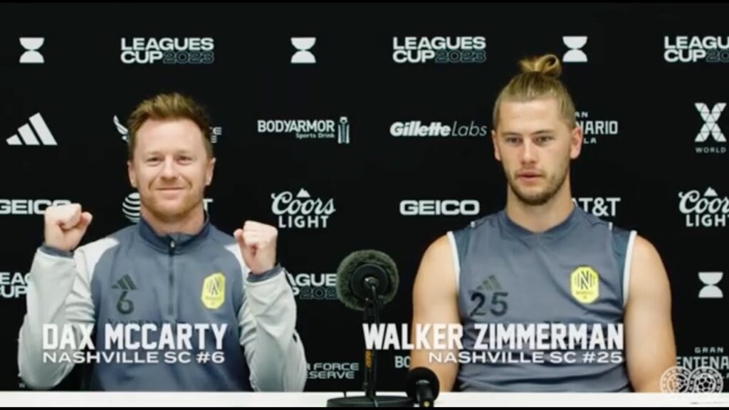 Dax McCarty & Walker Zimmerman | Matchday -1 Presser | NSHvTOL | 26 July 2023