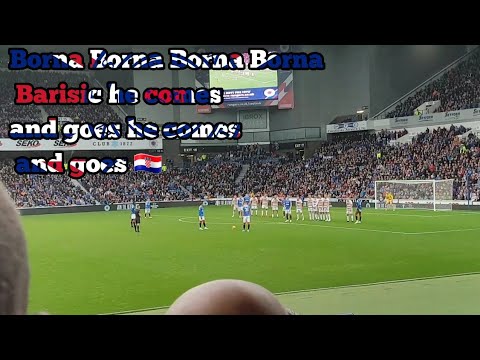 Borna Barisic Free Kick v Hamilton