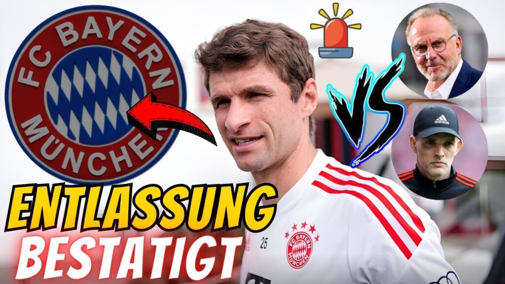 THOMAS MÜLLER ENTLASSUNG BESTÄTIGT ENTLASSUNG DES OFFIZIELLEN RASENSPIELERS BAYERN-NEWS AKTUALISIERT