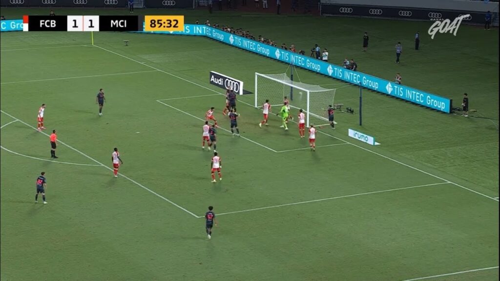 Aymeric Laporte Goal | Bayern München vs Manchester City 1-2 Highlights | International Friendly