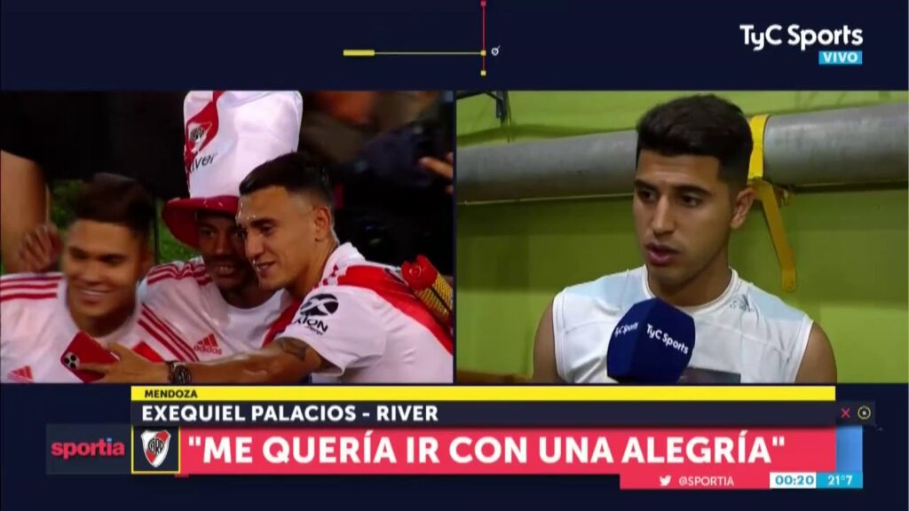 La EMOCIÓN de EXEQUIEL PALACIOS