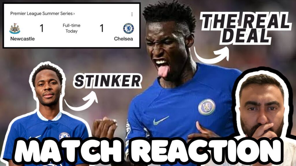 Nicolas Jackson SCORES AGAIN! Sterling STINKER AGAIN! Chelsea 1-1 Newcastle MATCH REACTIONS