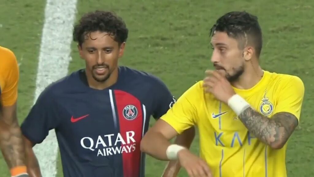 Alex Telles Al Nassr DEBUT vs Paris Saint Germain - 2023 HD