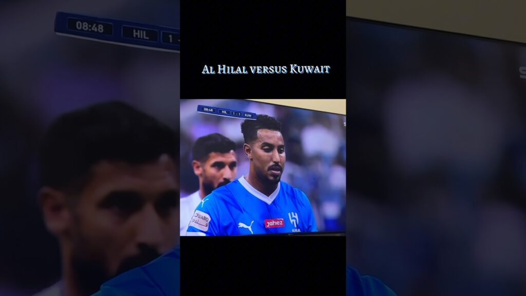 Salem Al Dawsari Penalty Shot. 2-1. Al Hilal VS Kuwait SC - Friendly 2024 #koora #footballshorts