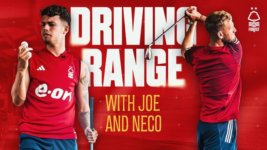 DRIVING RANGE 🏌️WITH NECO WILLIAMS & JOE WORRALL | PRE-SEASON 2023/24
