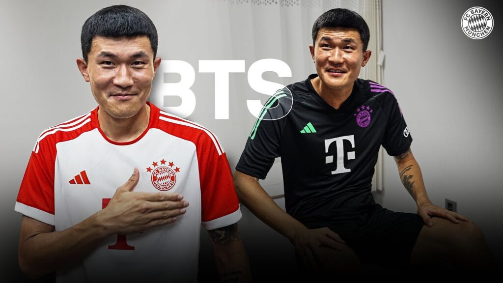 New signing Minjae Kim at medical check in Seoul | Behind the Scenes