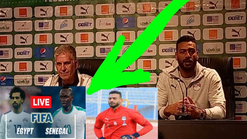 Conférence de Presse Carlos Queiroz Coche Egyptien gardien de Gabaski Conférence de Presse Carlos Queiroz Coche Egyptien gardien de Gabaski