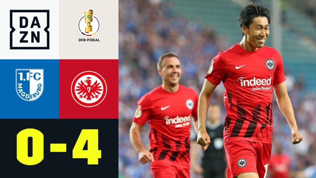 Kamada eiskalt, Lindström zauberhaft & Debütant Götze: Magdeburg – Frankfurt 0:4 | DFB-Pokal | DAZN Kamada eiskalt, Lindström zauberhaft & Debütant Götze: Magdeburg - Frankfurt 0:4 | DFB-Pokal | DAZN