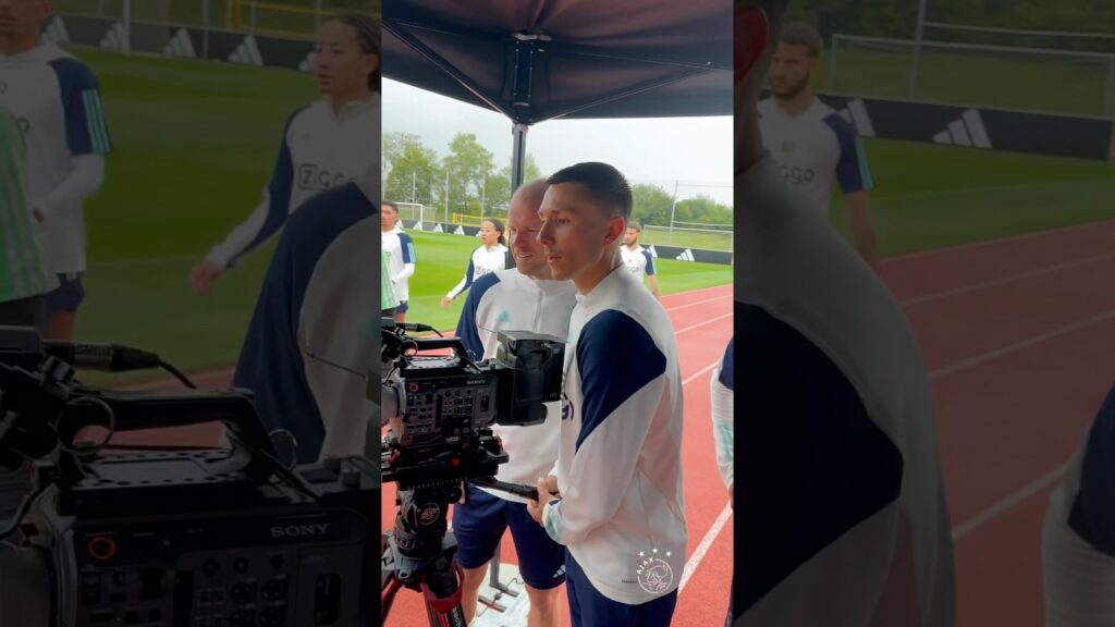 Steven Berghuis our new cameraman❓😉