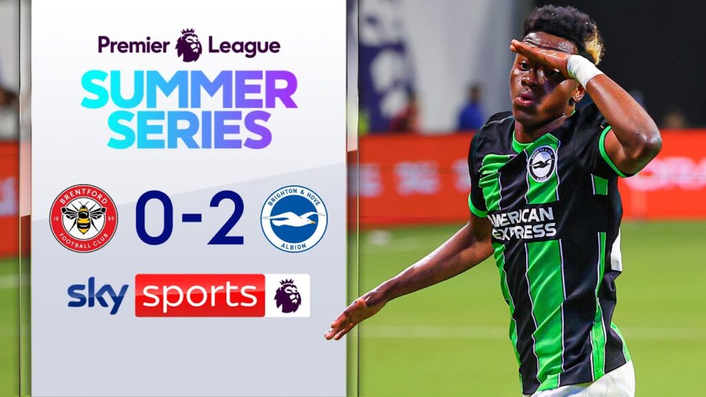Adingra at the DOUBLE! 🫡 | Brentford 0-2 Brighton | PL Summer Series highlights