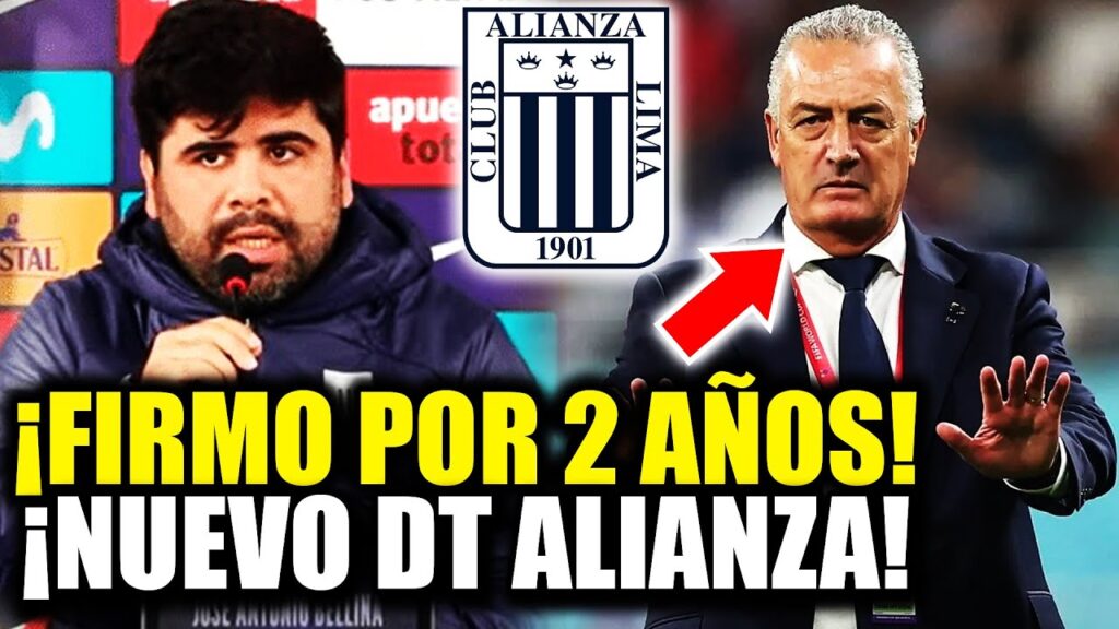 🚨 ¡LO ULTIMO! GUSTAVO ALFARO NUEVO TECNICO de ALIANZA LIMA CONTRATO POR 2 AÑOS?