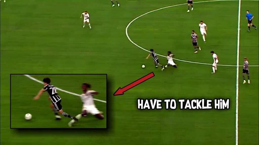 Facundo Pellistri Managed To Show Skill Until Camavinga Had To Tackle Him