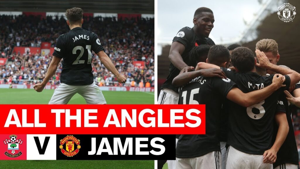 Daniel James | All The Angles v Southampton | Manchester United | Premier League
