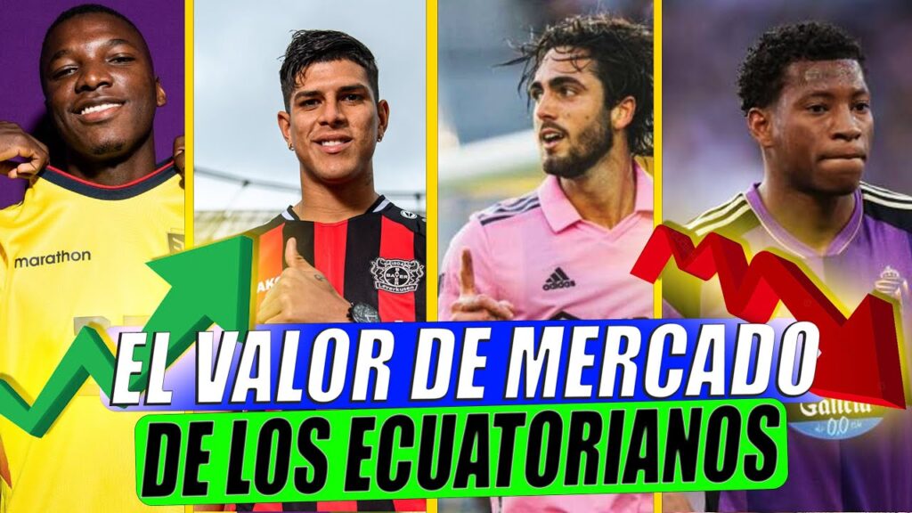 💰EL VALOR DE LOS ECUATORIANOS 🇪🇨 Moises Caicedo, Hincapie, Plata, Estupiñan ¿QUIEN SUBE, QUIEN BAJA?