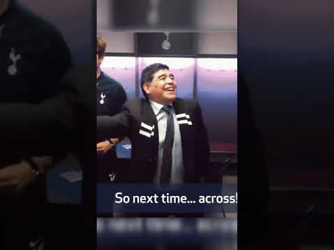 KANE APRENDIÓ DE LOS CONSEJOS DE MARADONA