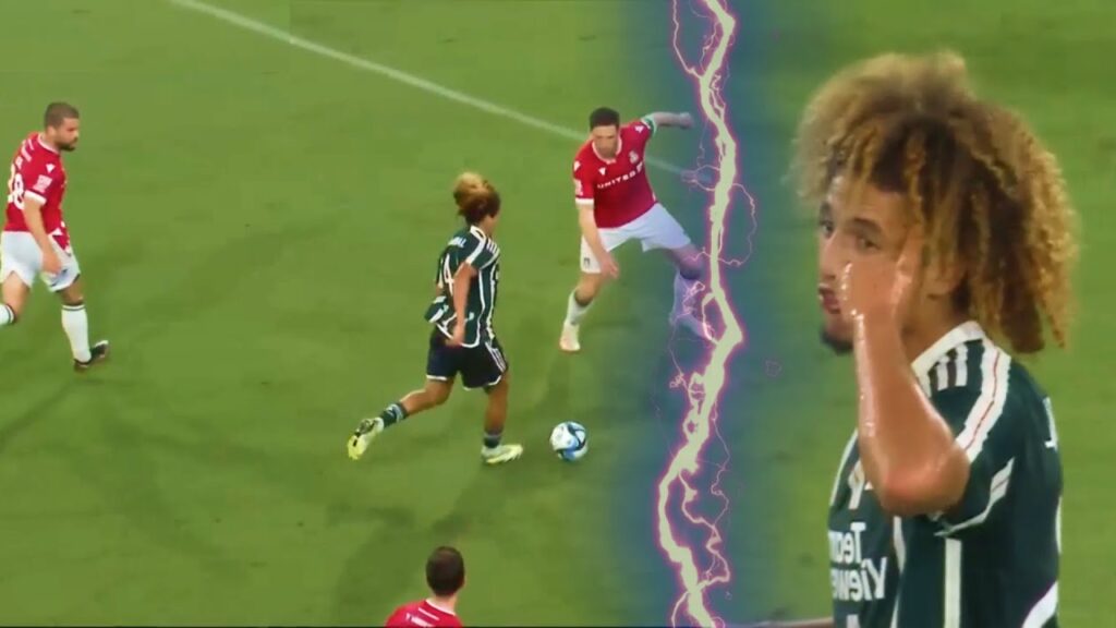 Hannibal Mejbri vs Wrexham | Starboy ⭐