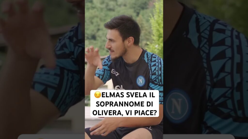 COME VIENE SOPRANNOMINATO OLIVERA DAI SUOI COMPAGNI DI SQUADRA? CE LO DICE ELMAS! #shorts