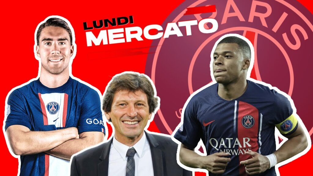 ⚡LÉONARDO vs MBAPPE et le dossier Dušan Vlahović 🇷🇸 🔴🔵 #psg #mercato #vlahovic #mbappe #football