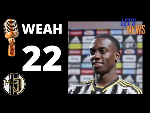 Intervista a Timothy Weah 🎤 Il sogno Juventus (Eng, sub ITA)