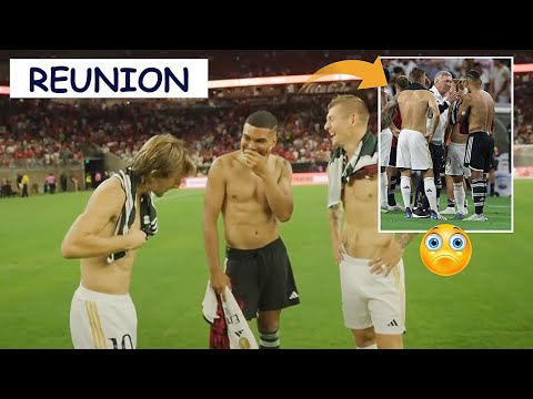 Casemiro's Reunion with Modric & Kross! 😍😍