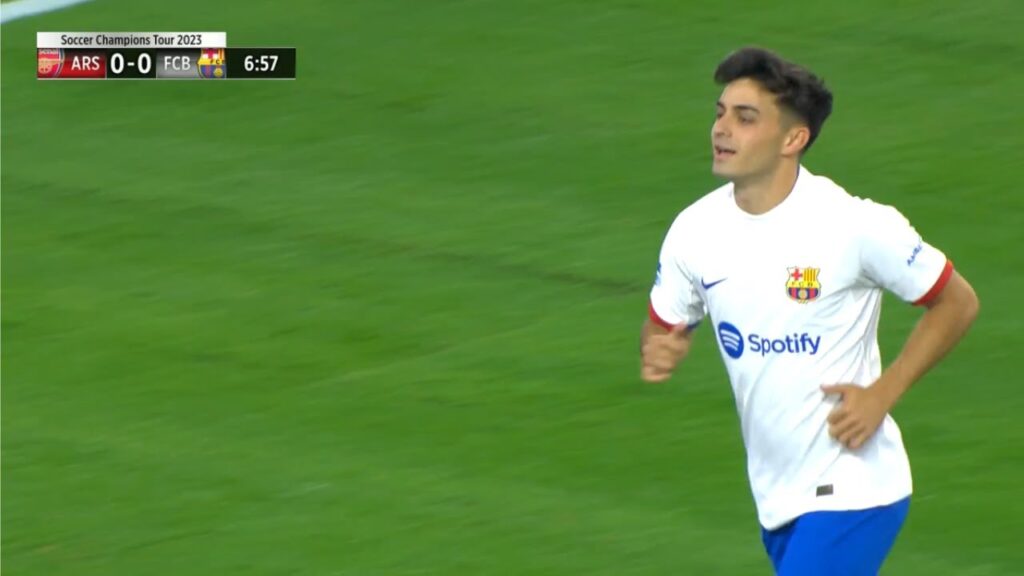 Pedri González vs Arsenal | 2023/24