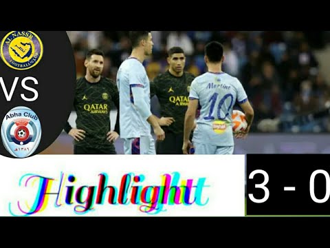 PSG vs Abha 3-0 goals hightlights